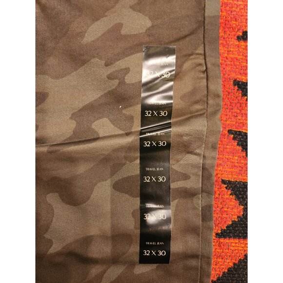 NEW Banana Republic Men's Camo Stretch Slim Fit Travel Jean. 32W x 30L - Picture 10 of 10